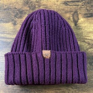 Purple Ribbed Britt’s Knits Beanie